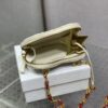 Dior Caro Heart Pouch With Chain