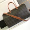 CELINE LARGE TRAVEL BAG IN TRIOMPHE CANVAS
