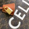 CELINE LARGE TRAVEL BAG IN TRIOMPHE CANVAS