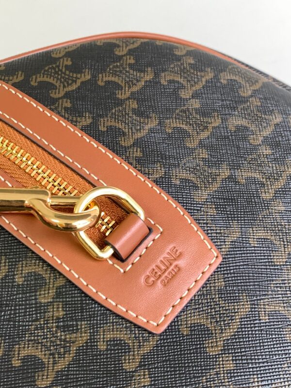 CELINE LARGE TRAVEL BAG IN TRIOMPHE CANVAS