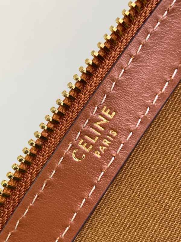 CELINE LARGE TRAVEL BAG IN TRIOMPHE CANVAS
