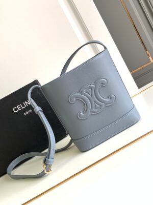 CELINE MINI BUCKET CUIR TRIOMPHE