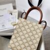 CELINE MINI VERTICAL CABAS IN TRIOMPHE