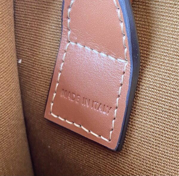 CELINE MINI VERTICAL CABAS IN TRIOMPHE