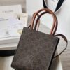 CELINE MINI VERTICAL CABAS IN TRIOMPHE