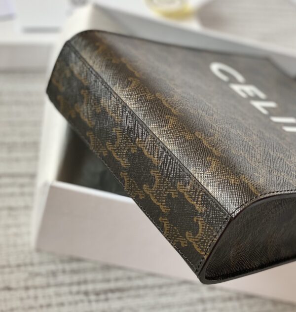 CELINE MINI VERTICAL CABAS IN TRIOMPHE