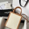 CELINE MINI VERTICAL CABAS IN TRIOMPHE