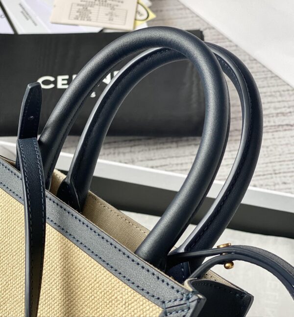 CELINE MINI VERTICAL CABAS IN TRIOMPHE