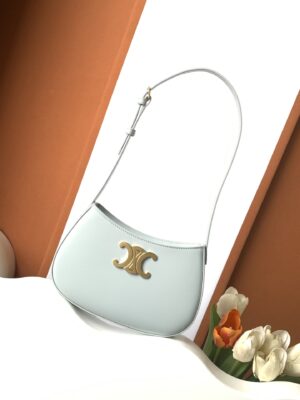 CELINE MEDIUM TILLY BAG IN SHINY CALFSKIN