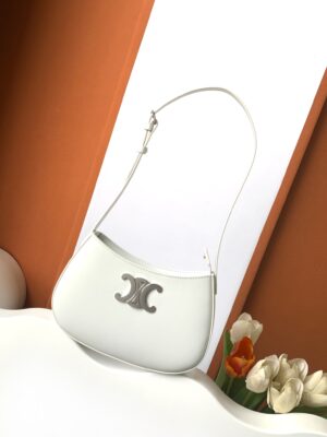 CELINE MEDIUM TILLY BAG IN SHINY CALFSKIN