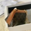 CELINE CLUTCH WITH CHAIN IN TRIOMPHE CANVAS AND LAMBSKIN