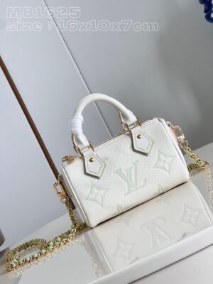 Louis Vuitton Nano Speedy Handbag