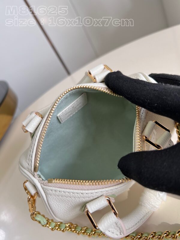 Louis Vuitton Nano Speedy Handbag