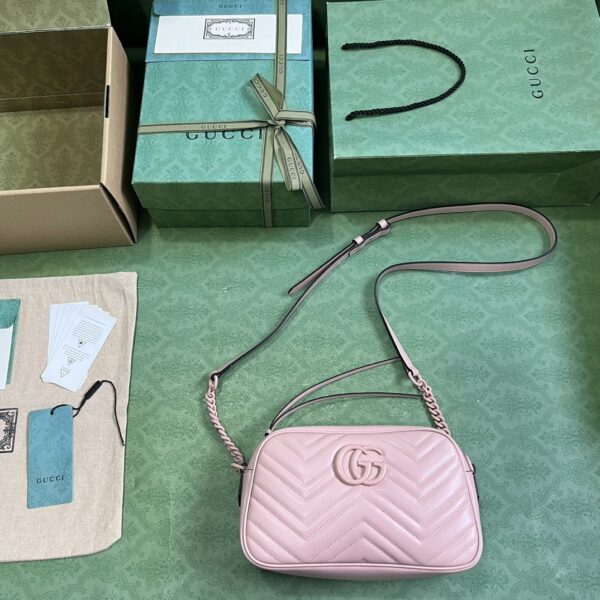 Gucci Marmont small matelassé shoulder bag