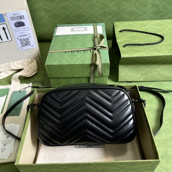 Gucci Marmont Small Matelassé Shoulder Bag