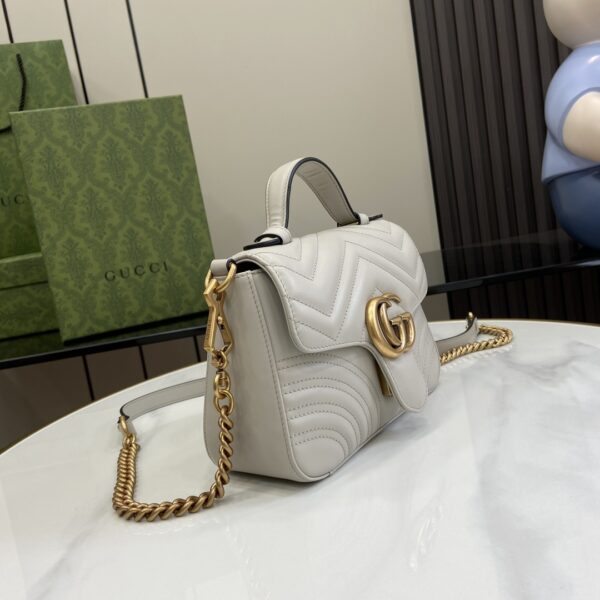 Gucci GG MARMONT MINI TOP HANDLE BAG