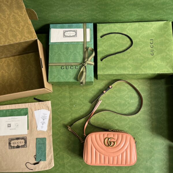 Gucci Marmont Small Matelassé Shoulder Bag