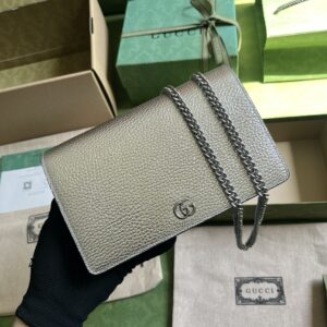 Gucci GG Marmont leather mini chain bag
