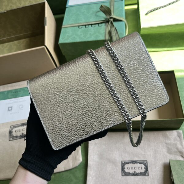 Gucci GG Marmont leather mini chain bag