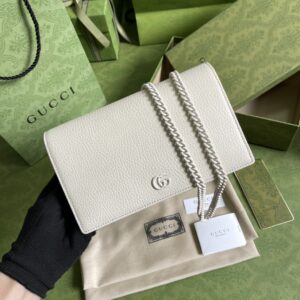 Gucci GG Marmont leather mini chain bag