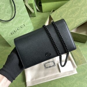 Gucci GG Marmont leather mini chain bag