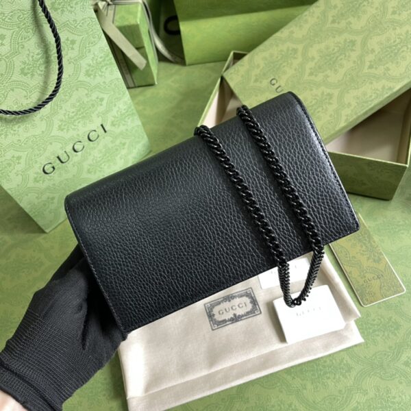 Gucci GG Marmont leather mini chain bag