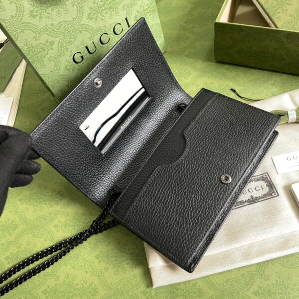 Gucci GG Marmont leather mini chain bag