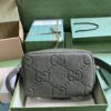 GUCCI JUMBO GG MEDIUM MESSENGER BAG