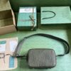 GUCCI JUMBO GG MEDIUM MESSENGER BAG