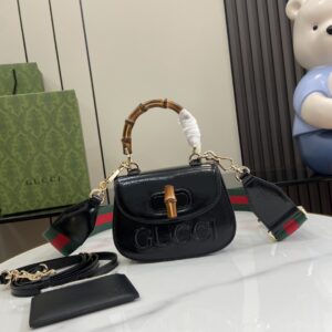 GUCCI BAMBOO 1947 MINI TOP HANDLE BAG