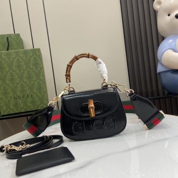GUCCI BAMBOO 1947 MINI TOP HANDLE BAG