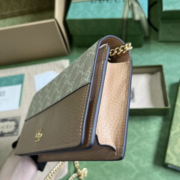Gucci GG Marmont leather mini chain bag