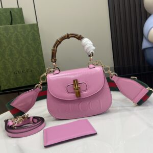 GUCCI BAMBOO 1947 MINI TOP HANDLE BAG