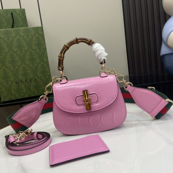 GUCCI BAMBOO 1947 MINI TOP HANDLE BAG