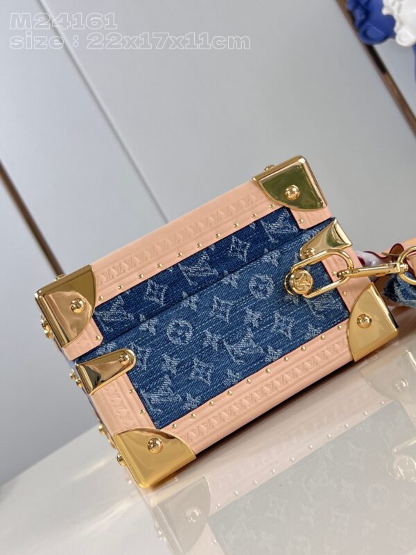 Louis Vuitton Petite Valise Denim Bleu