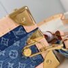 Louis Vuitton Petite Valise Denim Bleu