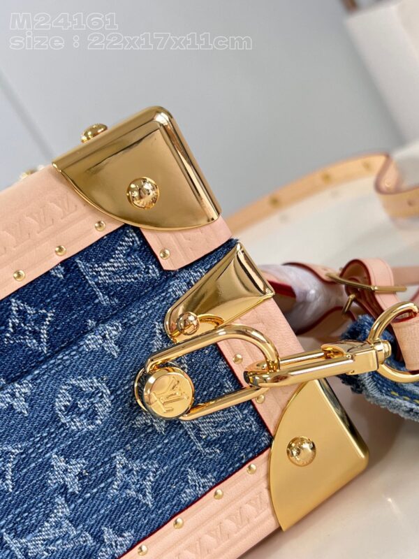 Louis Vuitton Petite Valise Denim Bleu
