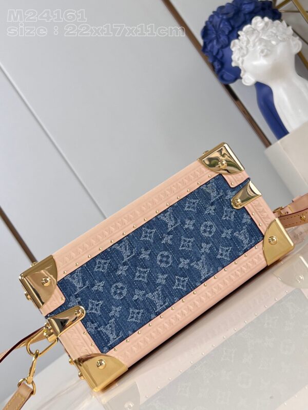 Louis Vuitton Petite Valise Denim Bleu