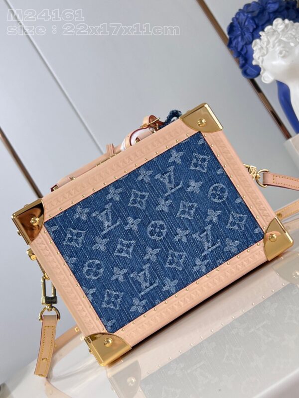 Louis Vuitton Petite Valise Denim Bleu