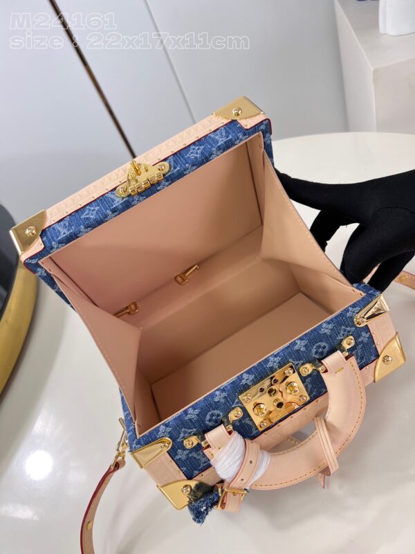 Louis Vuitton Petite Valise Denim Bleu