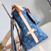 Louis Vuitton CarryAll MM Monogram Denim