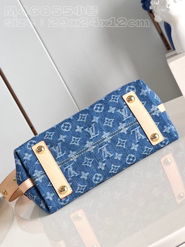 Louis Vuitton CarryAll MM Monogram Denim