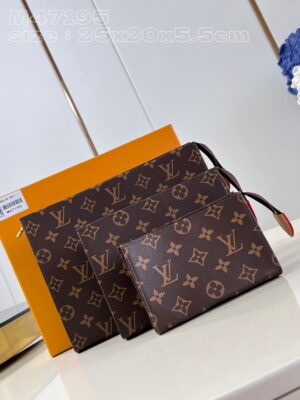 Louis Vuitton Trio Toilet Pouch