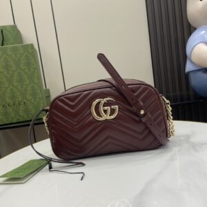 Gucci Marmont Small Matelassé Shoulder Bag