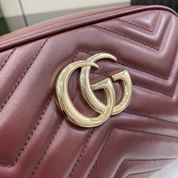 Gucci Marmont Small Matelassé Shoulder Bag