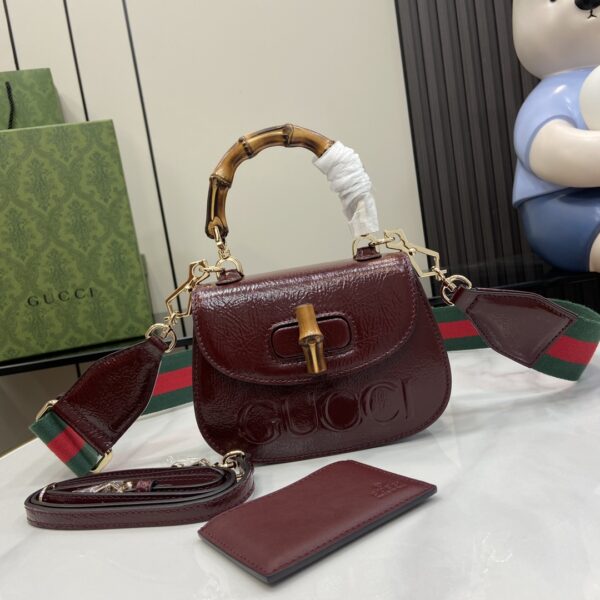 GUCCI BAMBOO 1947 MINI TOP HANDLE BAG