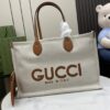 Gucci MEDIUM TOTE BAG WITH GUCCI PRINT