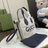 Gucci MINI TOTE BAG WITH GUCCI PRINT
