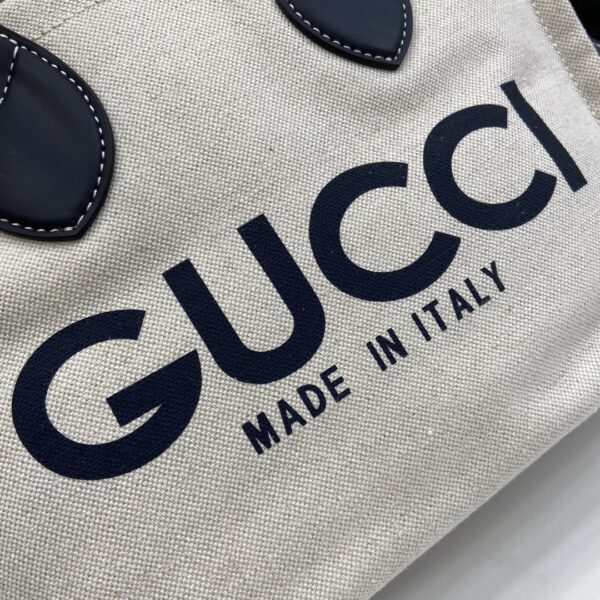 Gucci MINI TOTE BAG WITH GUCCI PRINT