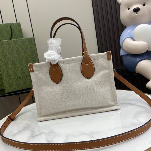 Gucci MINI TOTE BAG WITH GUCCI PRINT